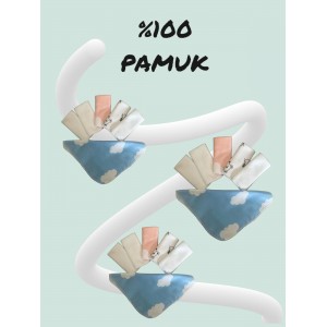 Pieros Baby 0109 Bebek 6'lı Ağız ve Ter Mendili
