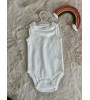 Pieros Baby 0084 Beyaz 2'li Çıtçıtlı Bebek Body Zıbın Atlet