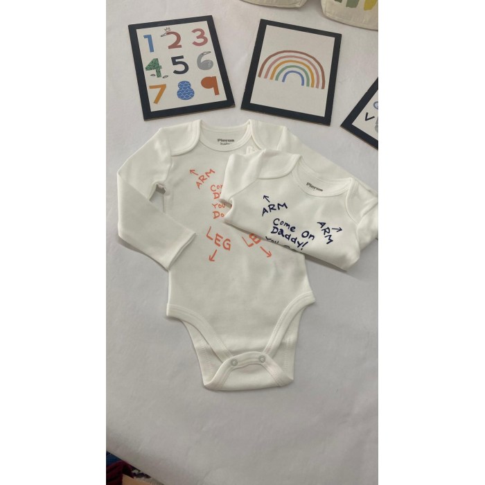 PİEROS BABY ÇITÇITLI BODY UZUN KOLLU